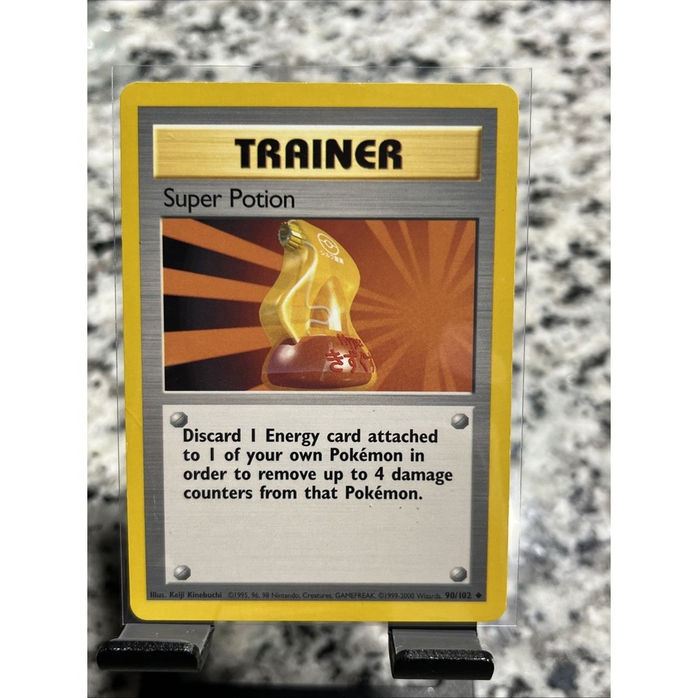 Super Potion 90/102 Pokémon Base Set – Shadowless – Near‎ Mint